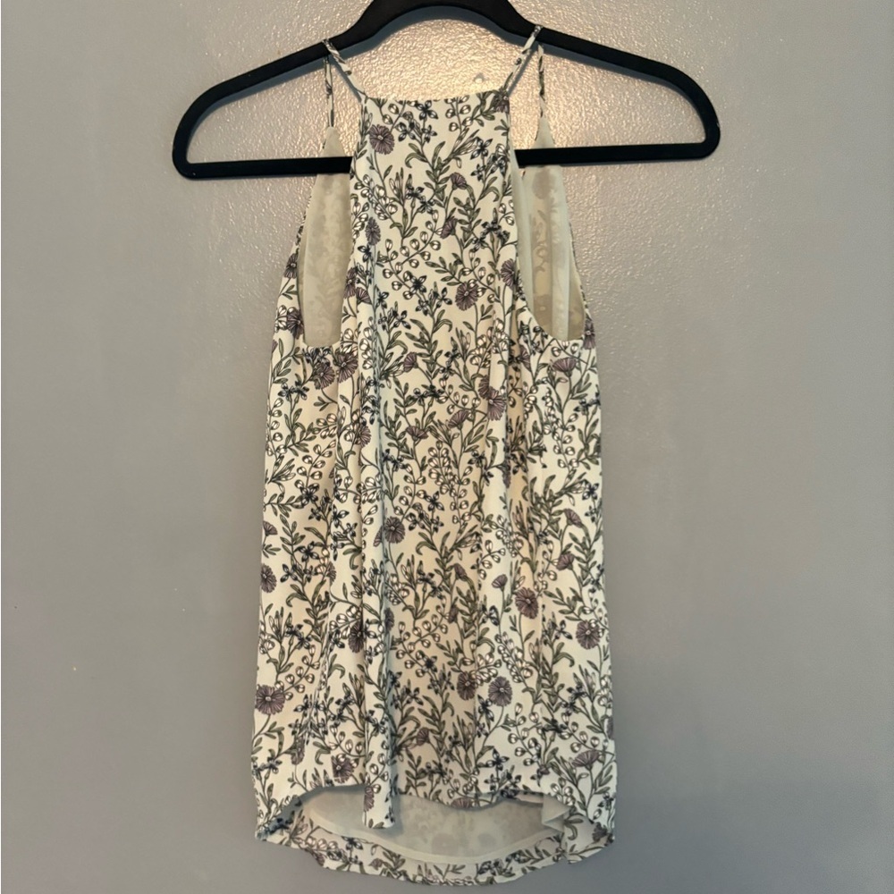 Two (2) Floral Loft Sleeveless Chiffon Blouses - Picture 3 of 10